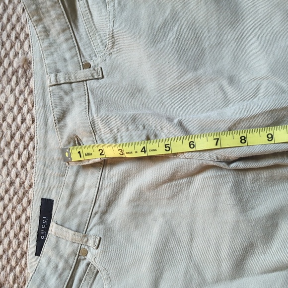 Gucci wide legged light gray denim - Picture 8 of 12